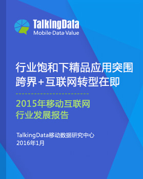 TalkingData-2015年移动互联网行业发展报告