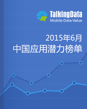 TalkingData-2015年6月中国应用潜力榜单
