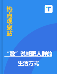 “数”说减肥人群的生活方式